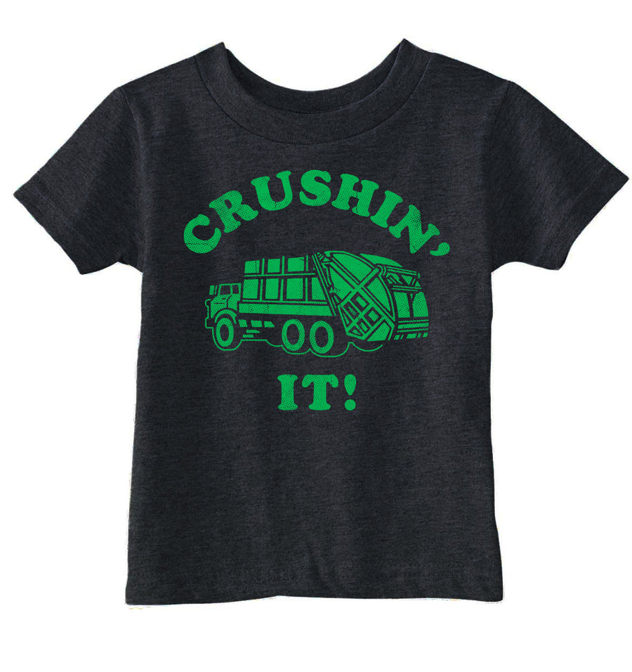 Funny Heather Black - Crushin It Crushin It Toddler T Shirt Nerdy sarcastic Tee