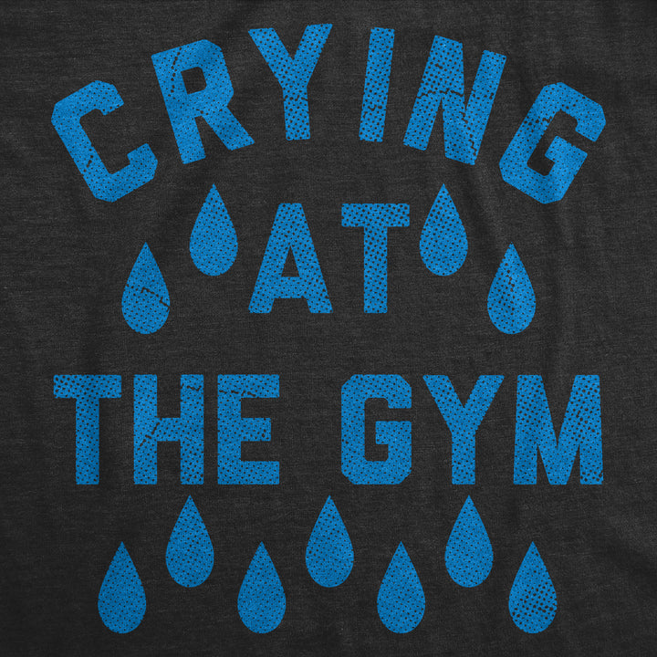 Crying At The Gym Women's Tank Top