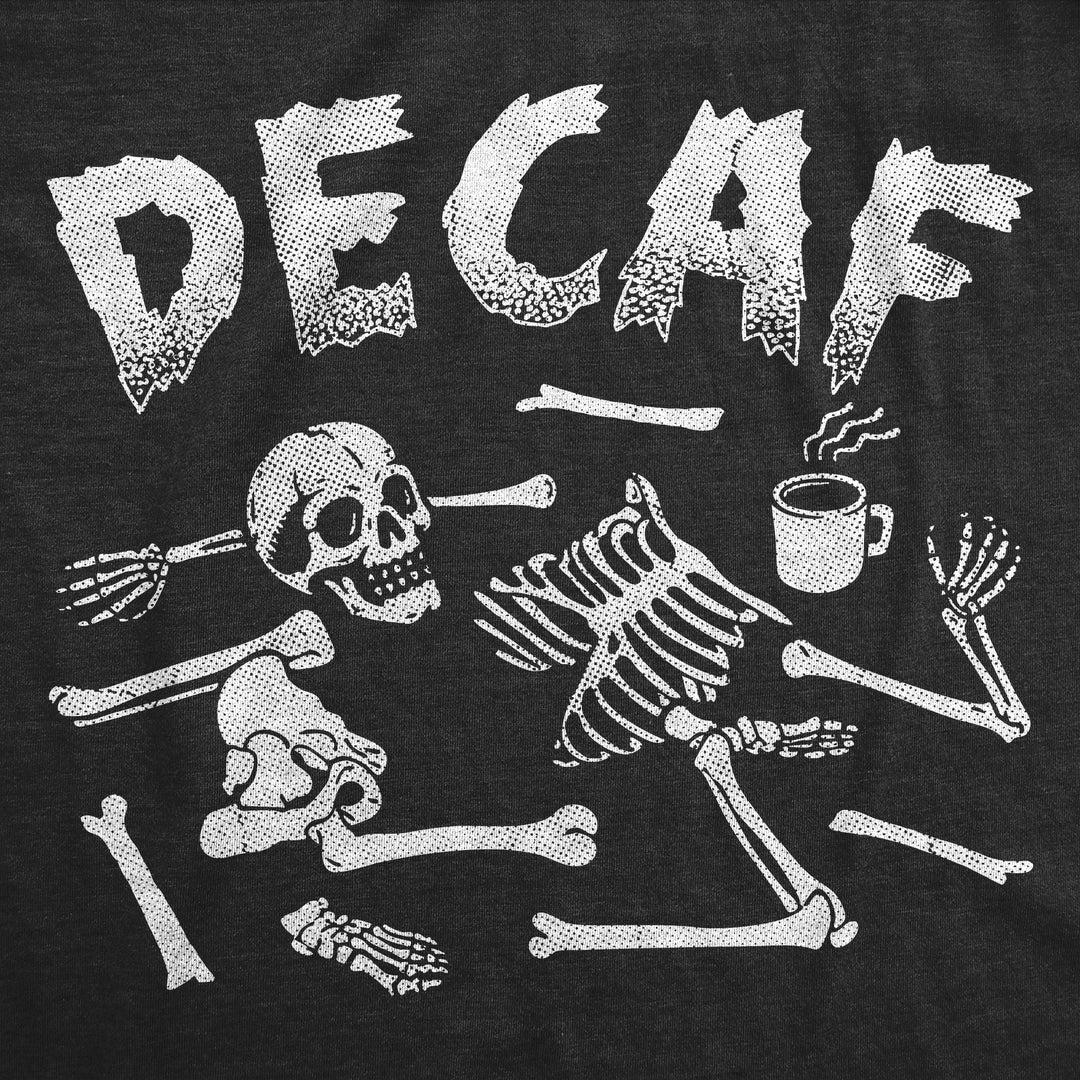 Decaf Skeleton Men's T Shirt