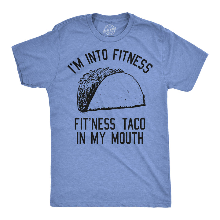 Funny Heather Light Blue Mens T Shirt Nerdy Cinco De Mayo Fitness Food Tee