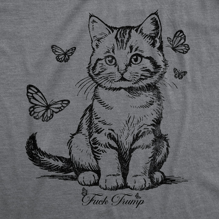 Fuck Trump Kitten Women's T Shirt