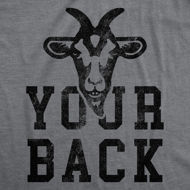 Goat Your Back Men's T Shirt