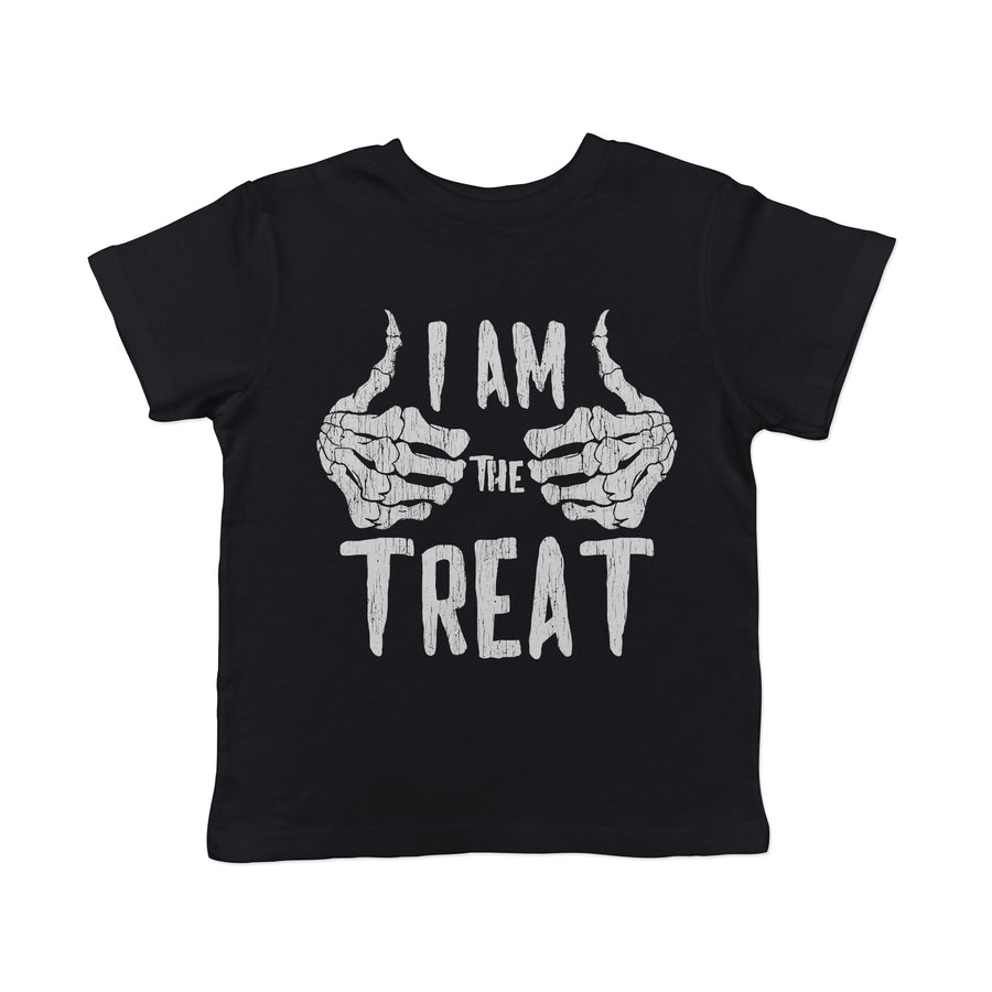 Funny Heather Black - I Am The Treat I Am The Treat Toddler T Shirt Nerdy Halloween Tee