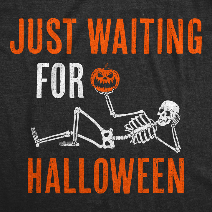 Just Waiting For Halloween Men's T Shirt