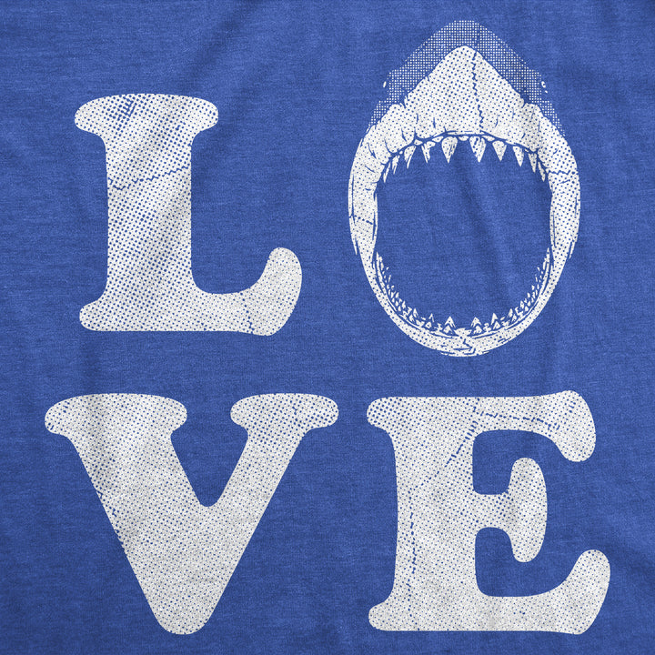 Love Shark Head Women's T Shirt