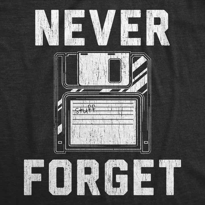 Never Forget Floppy Disk Men's T Shirt