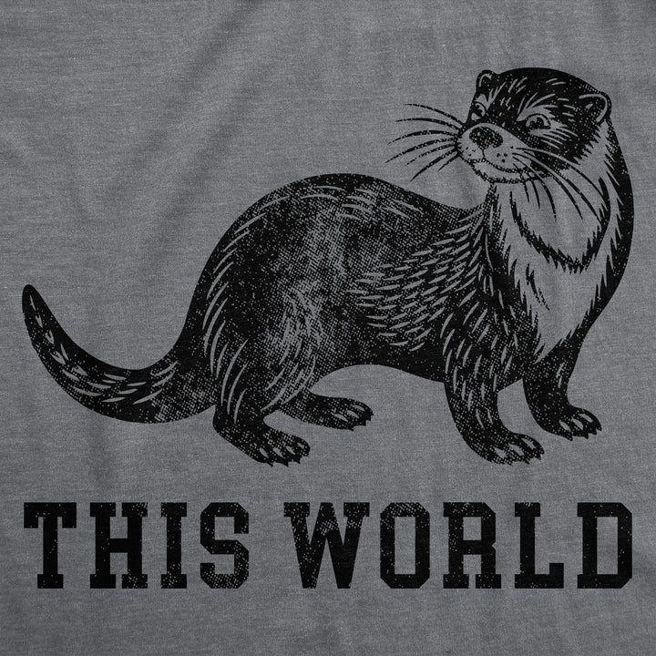 Otter This World Men's T Shirt
