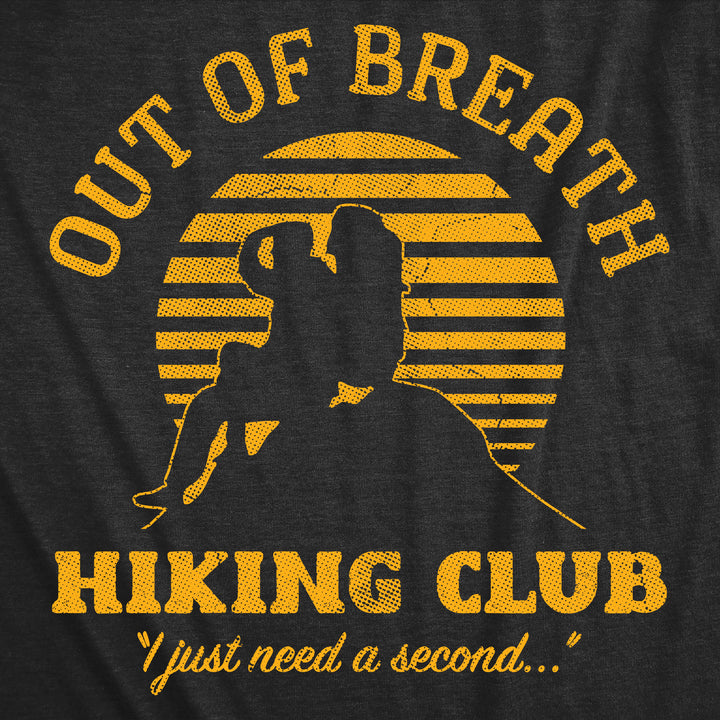 Out Of Breath Hiking Club Men's T Shirt