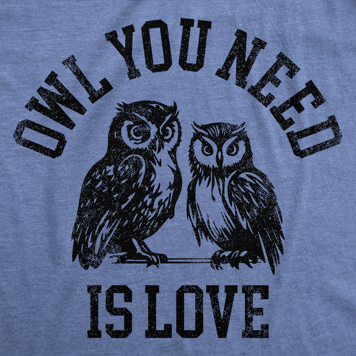 Owl You Need Is Love Women's T Shirt