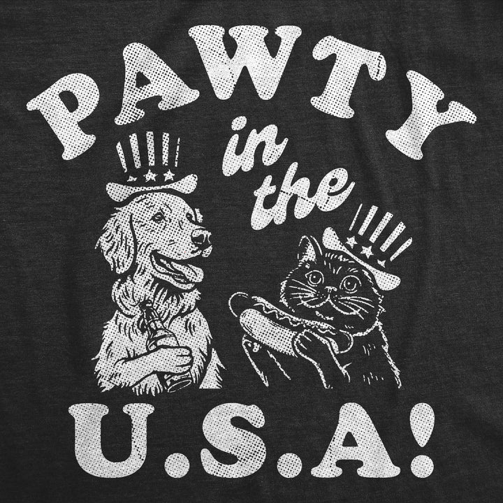 Pawty In The USA Women's T Shirt