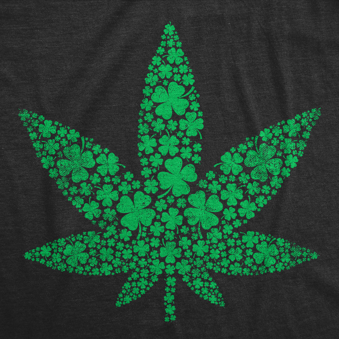 Pot Leaf Of Clovers Women's T Shirt