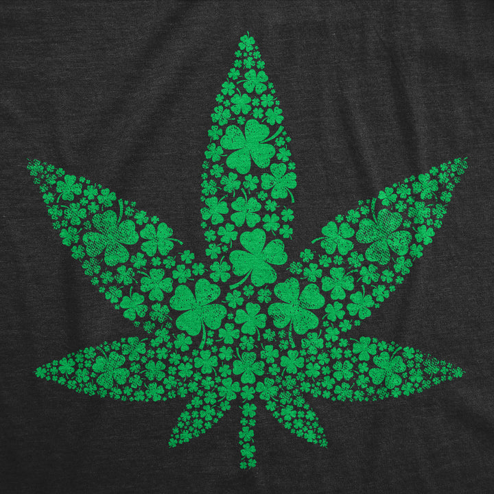 Pot Leaf Of Clovers Women's T Shirt