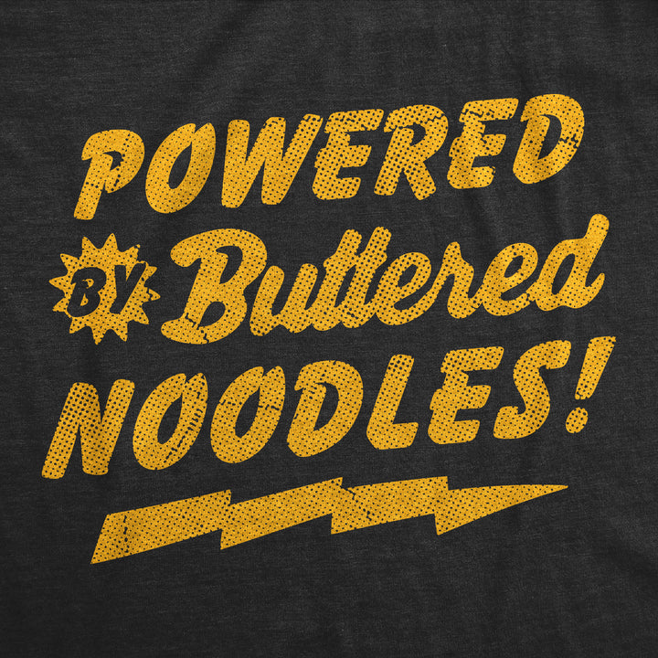 Powered By Butter Noodles Toddler T Shirt