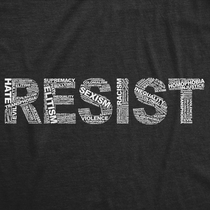 Resist Words Women's T Shirt