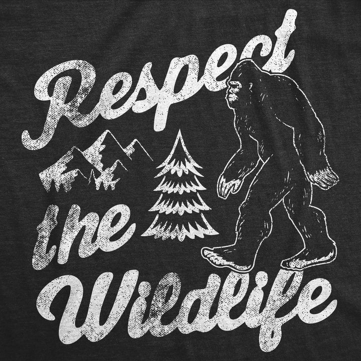 Respect The Wildlife Men's T Shirt