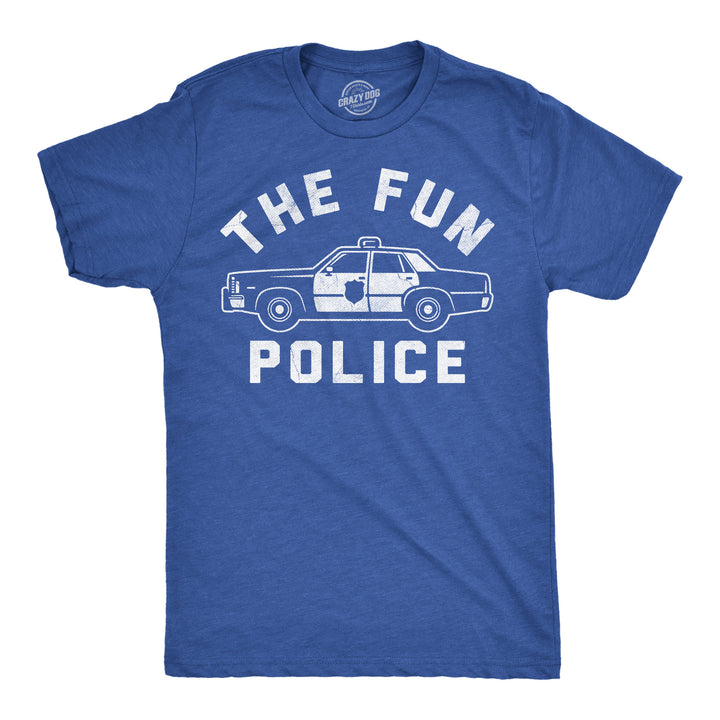 Funny Heather Royal - Fun Police The Fun Police Mens T Shirt Nerdy sarcastic Tee