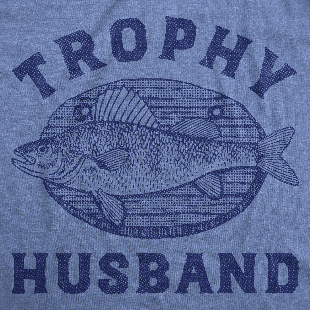 Trophy Husband Mounted Fish Men's T Shirt