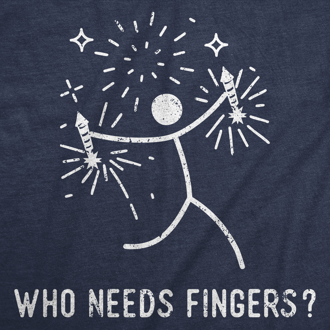 Who Needs Fingers Men's T Shirt