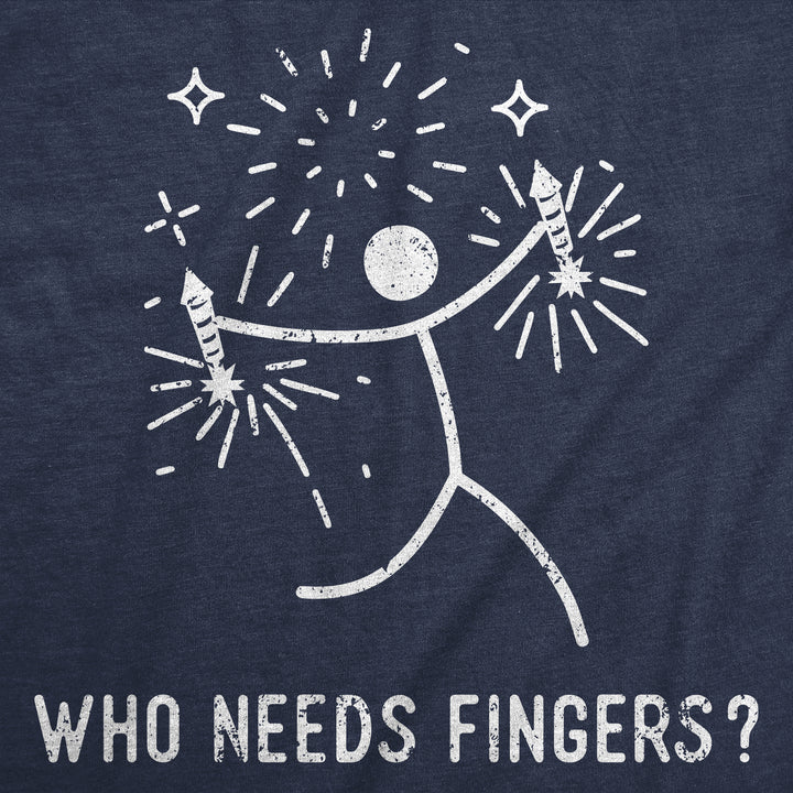 Who Needs Fingers Men's T Shirt