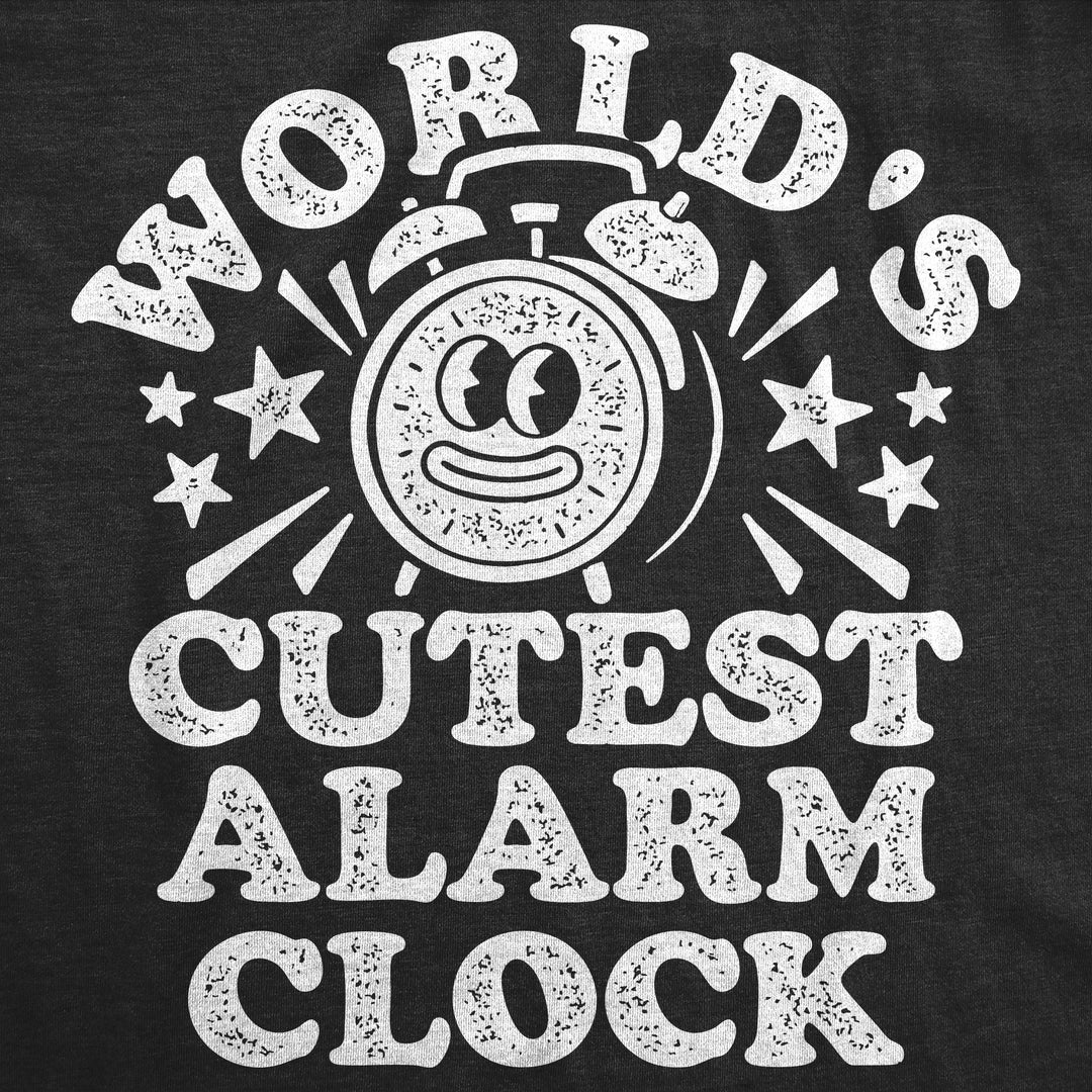 Worlds Cutest Alarm Clock Baby Bodysuit