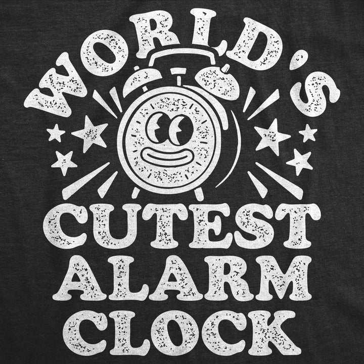 Worlds Cutest Alarm Clock Baby Bodysuit
