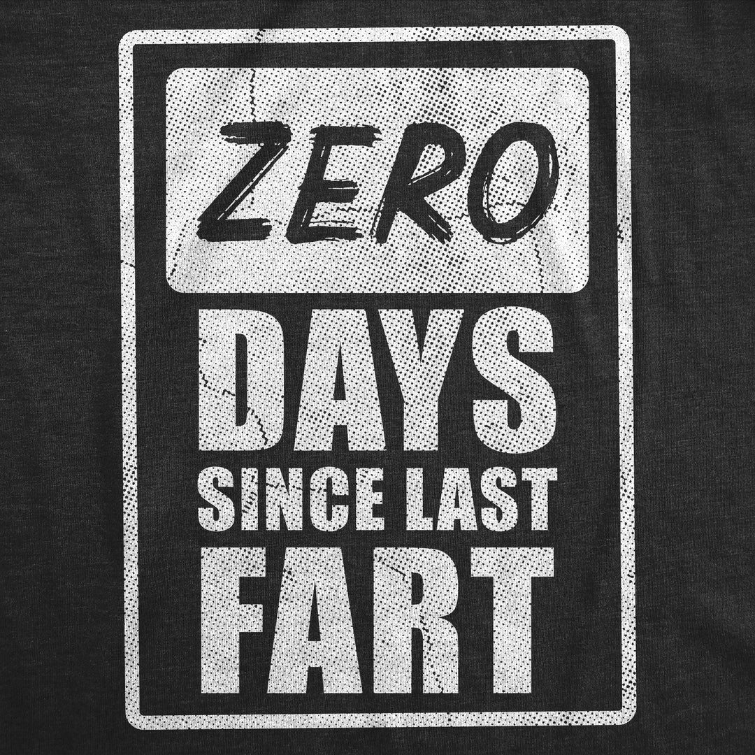 Zero Days Since Last Fart Baby Bodysuit