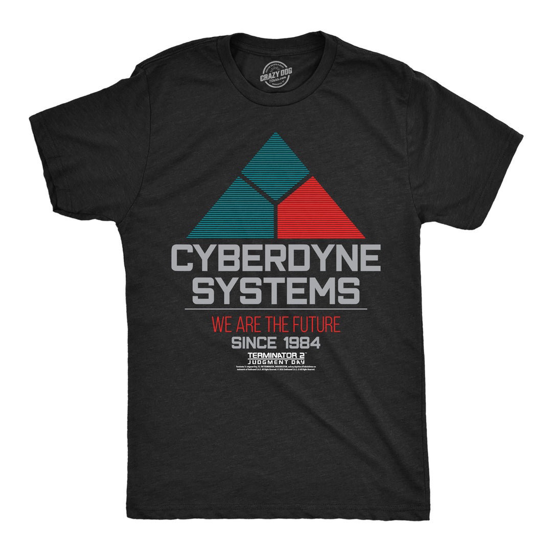 Funny Heather Black - Cyberdyne Systems 1984 Cyberdyne Systems Since 1984 Mens T Shirt Nerdy TV & Movies Tee
