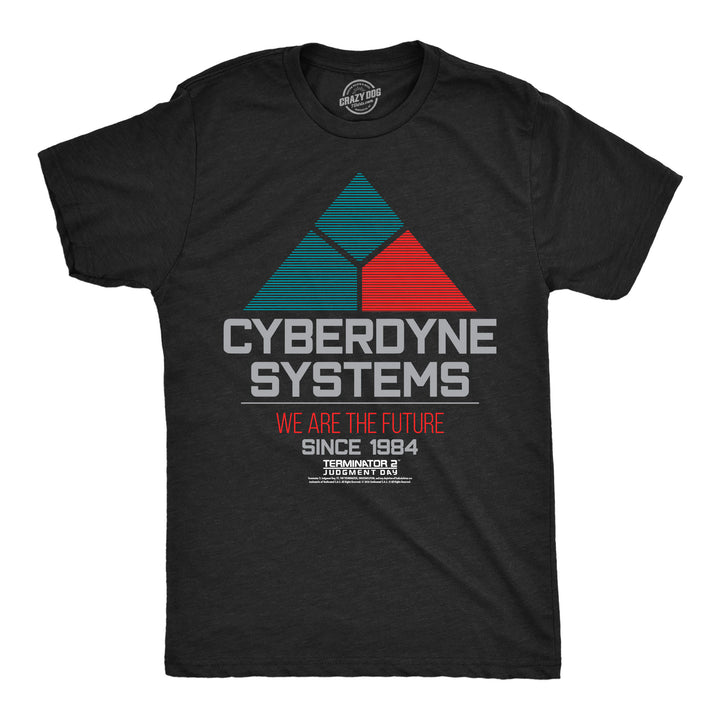Funny Heather Black - Cyberdyne Systems 1984 Cyberdyne Systems Since 1984 Mens T Shirt Nerdy TV & Movies Tee