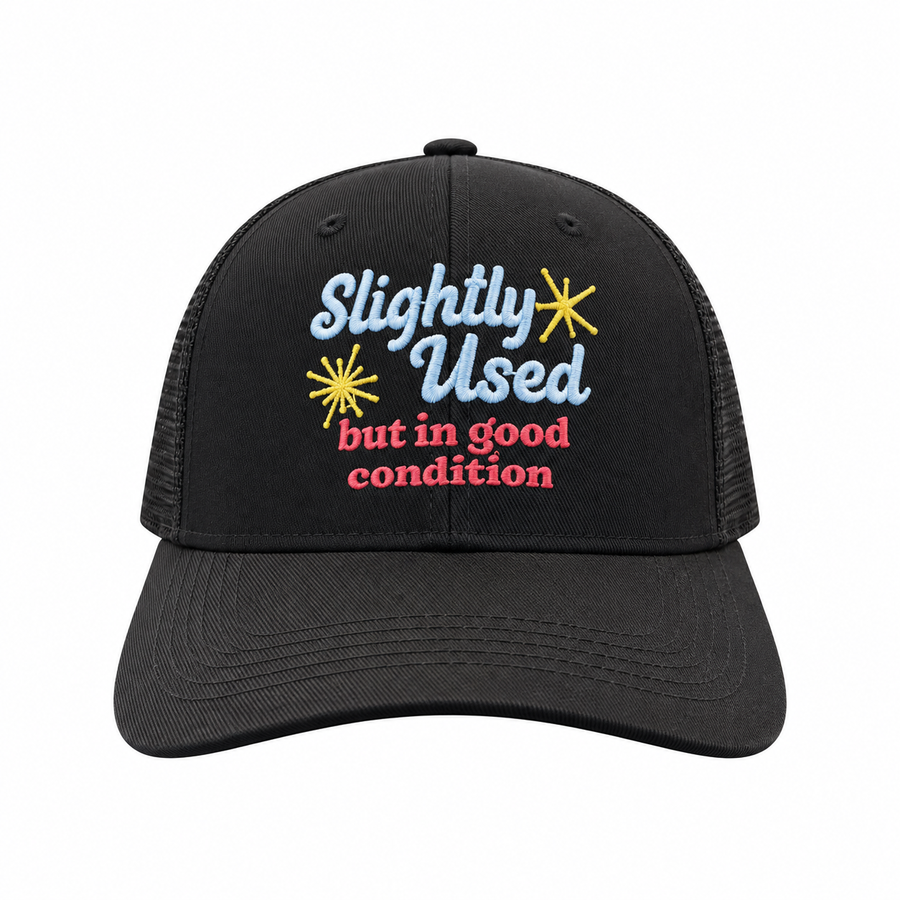 Funny Trucker Black - Slightly Used Slightly Used But In Good Condition Nerdy sarcastic Tee