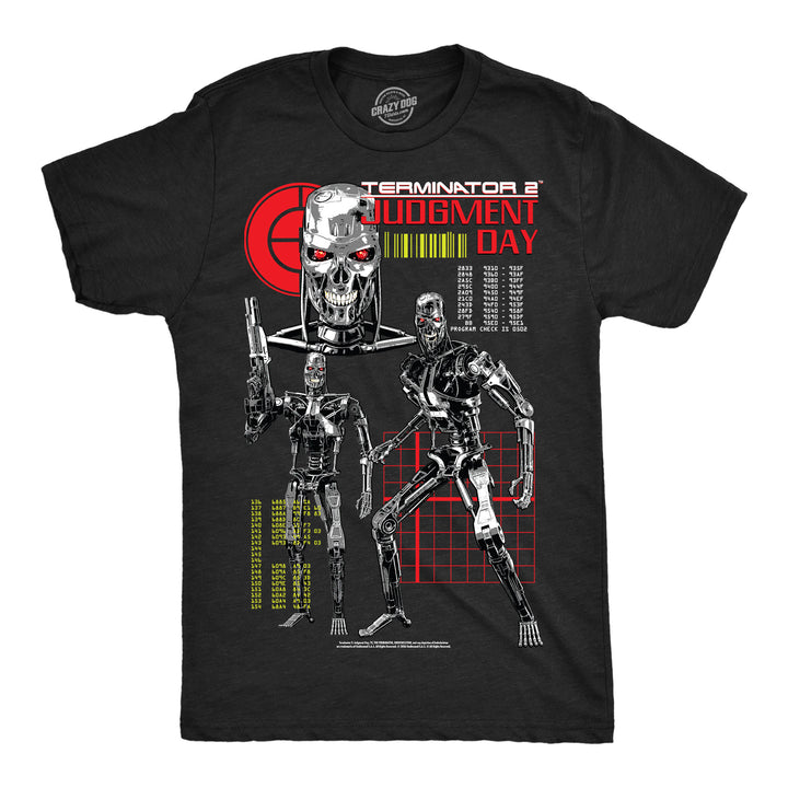 Funny Heather Black - Endo Collage Terminator 2 Endo Collage Mens T Shirt Nerdy TV & Movies Tee