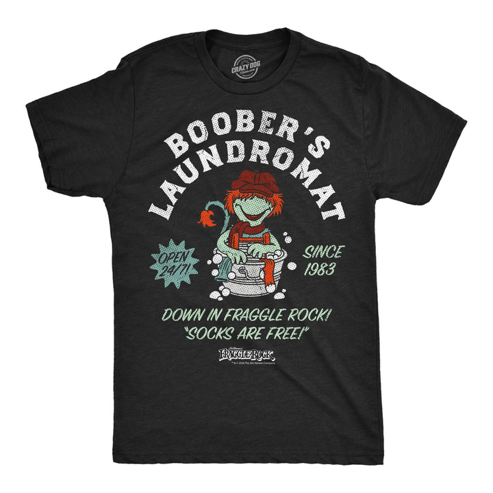 Funny Heather Black - Boobers Laundromat Boobers Laundromat Mens T Shirt Nerdy Tv & Movies Tee