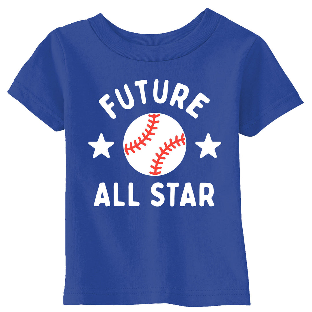 Funny Heather Royal - Future All Star Future All Star Baseball Toddler T Shirt Nerdy baseball Tee