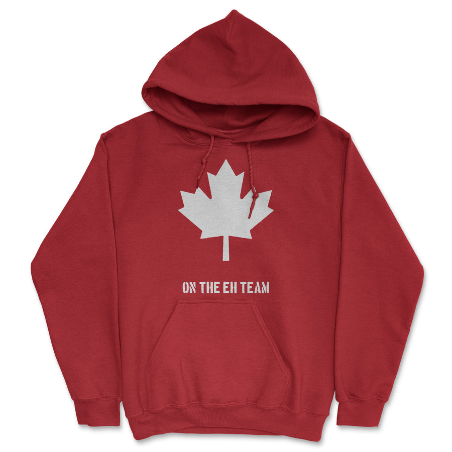 Funny Red Eh Team Hoodie Nerdy Canada Tee