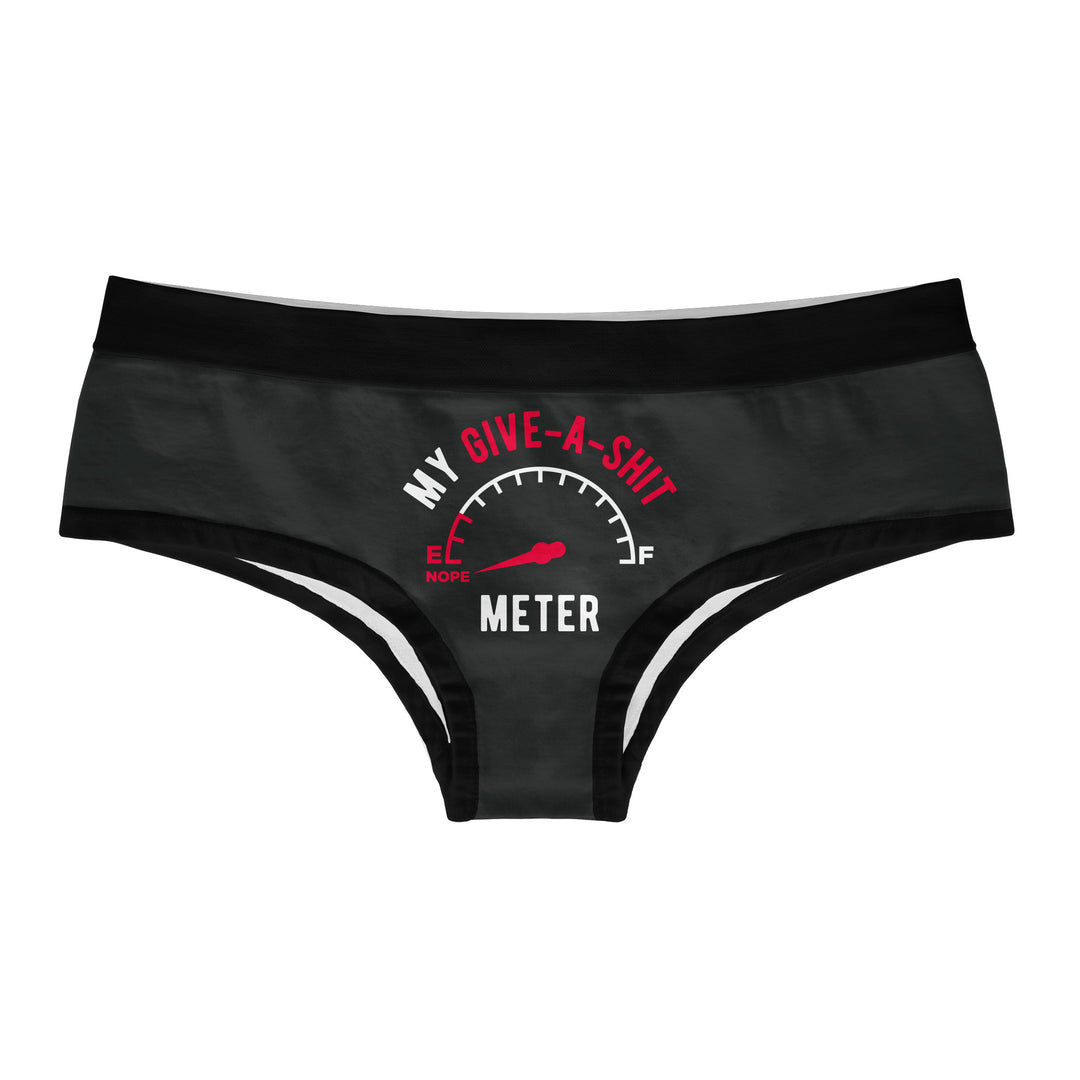 Funny Black Give A Shit Meter Nerdy Mother's Day Sarcastic Sex Tee