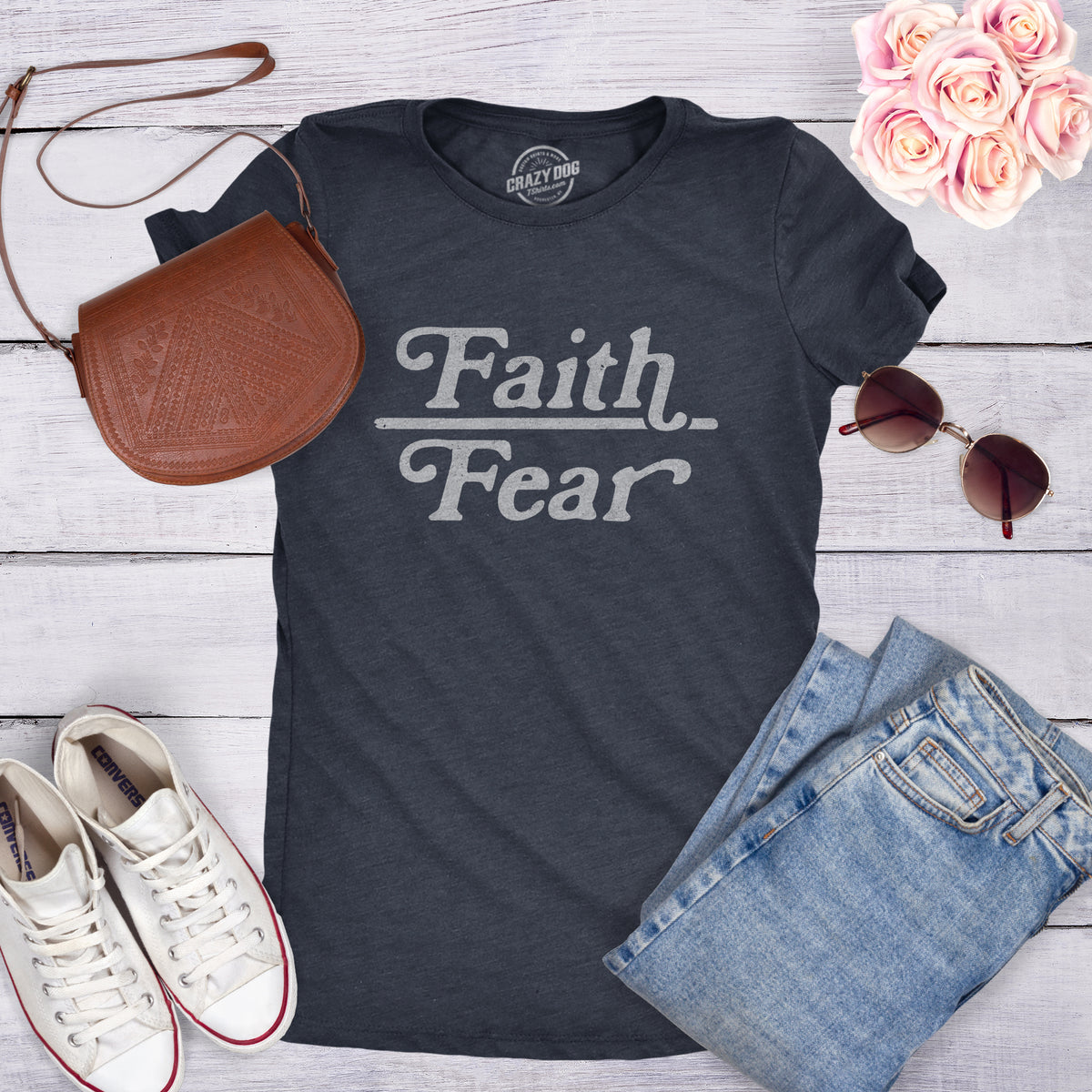 Faith Over Fear Women&#39;s T Shirt