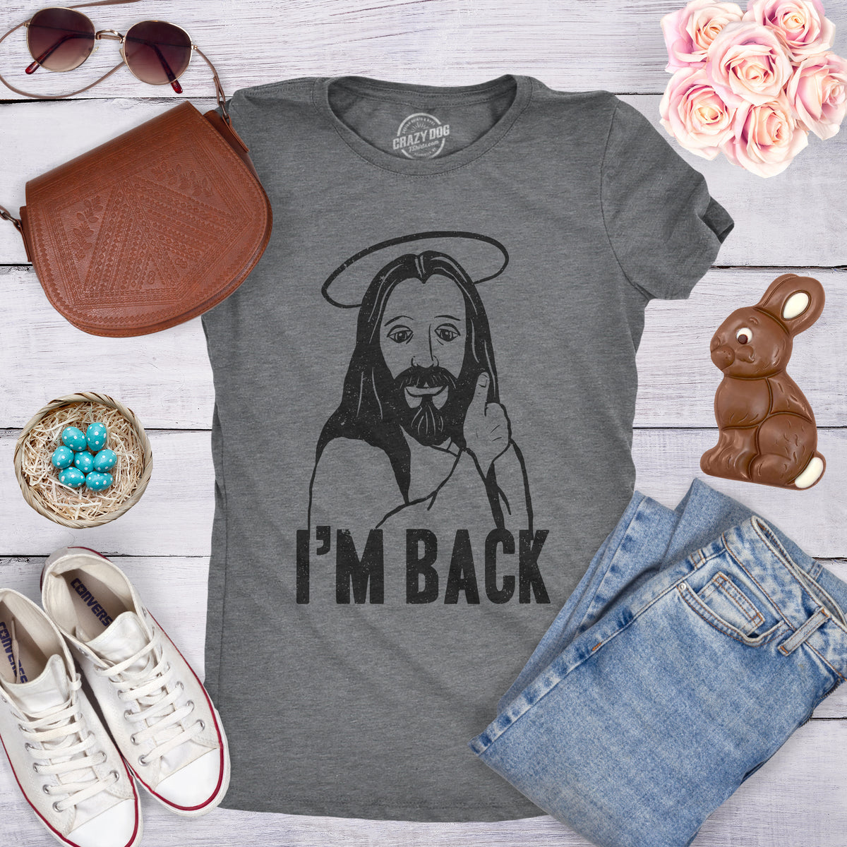 I&#39;m Back Jesus Women&#39;s T Shirt