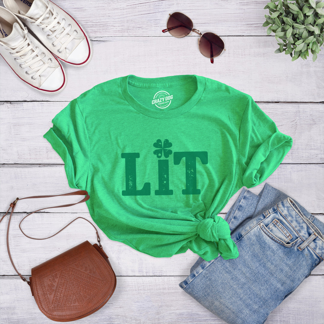 Lit Women's T Shirt
