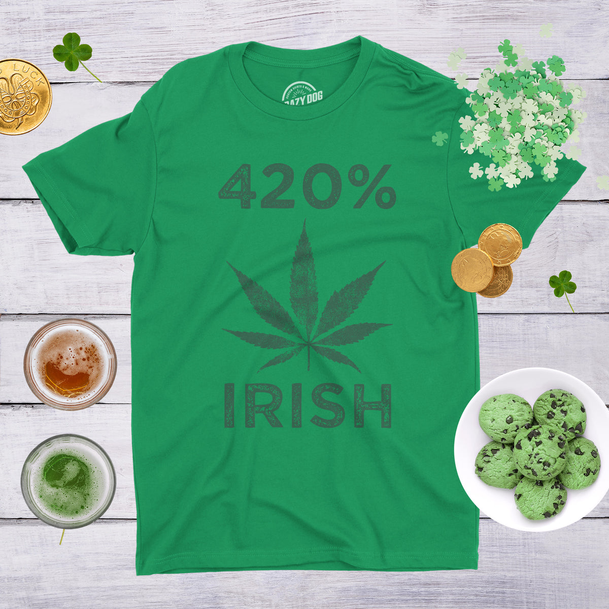 420% Irish Men&#39;s T Shirt