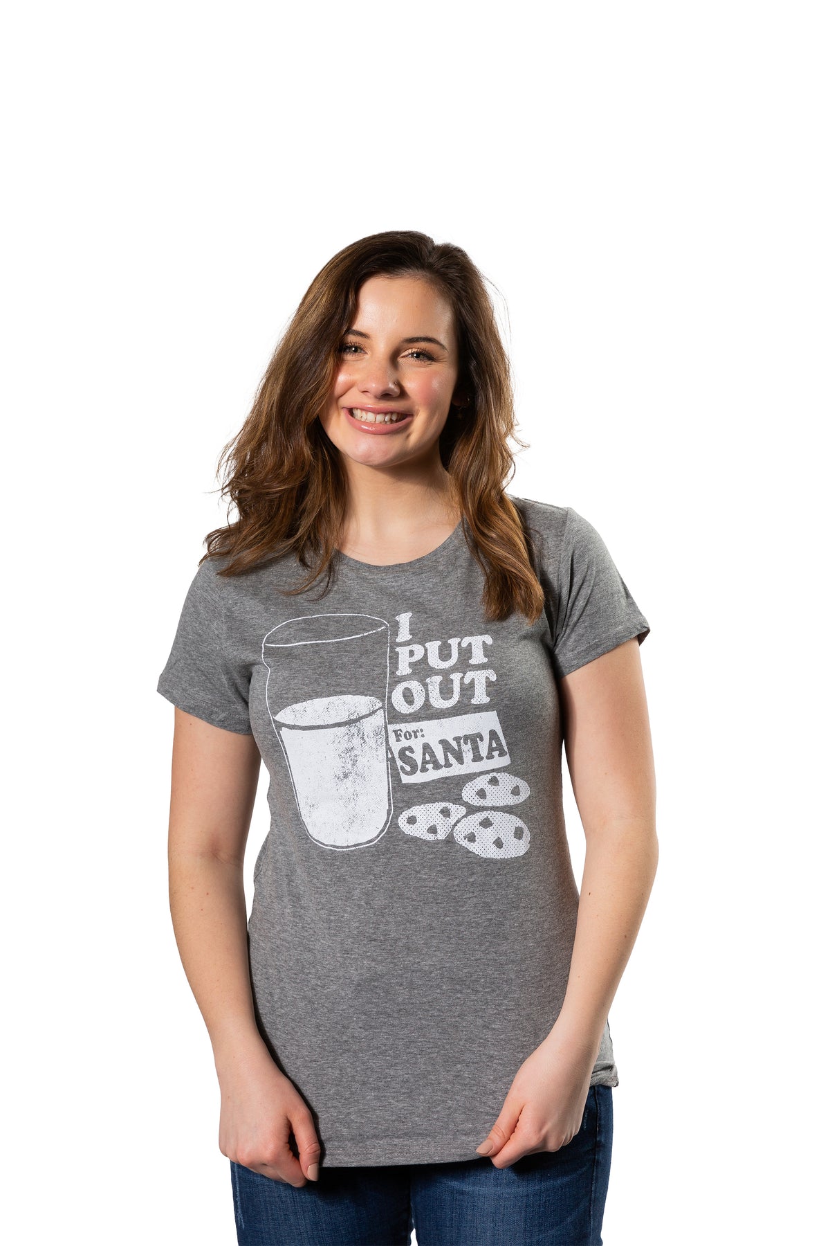 I Put Out For Santa Women&#39;s T Shirt