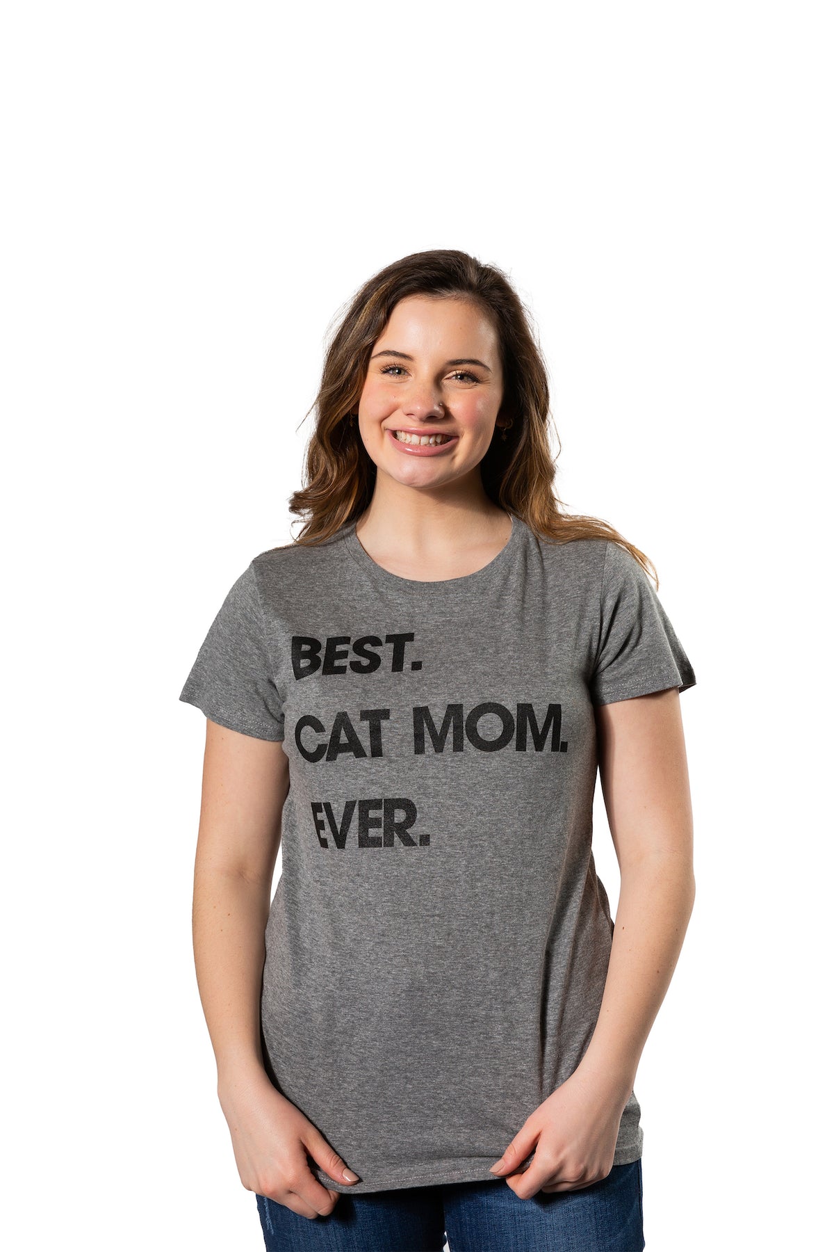 Best Cat Mom Ever Women&#39;s T Shirt