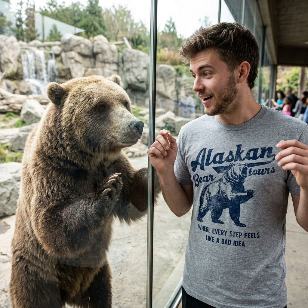 Alaskan Bear Tours Men's T Shirt
