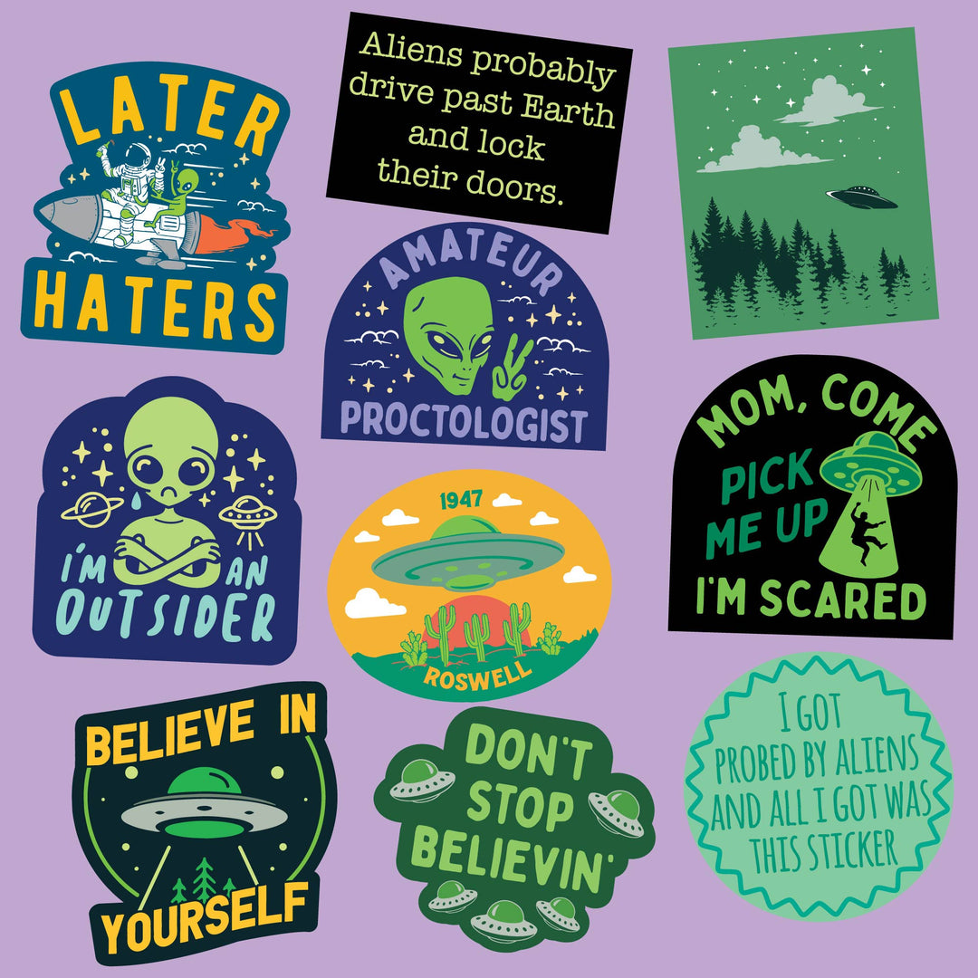 Alien Stickers
