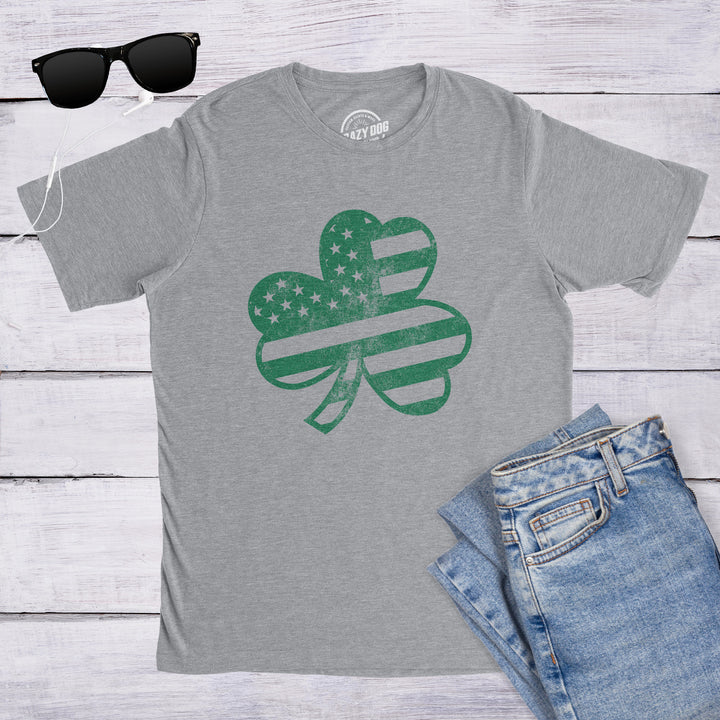 American Shamrock Men's T Shirt