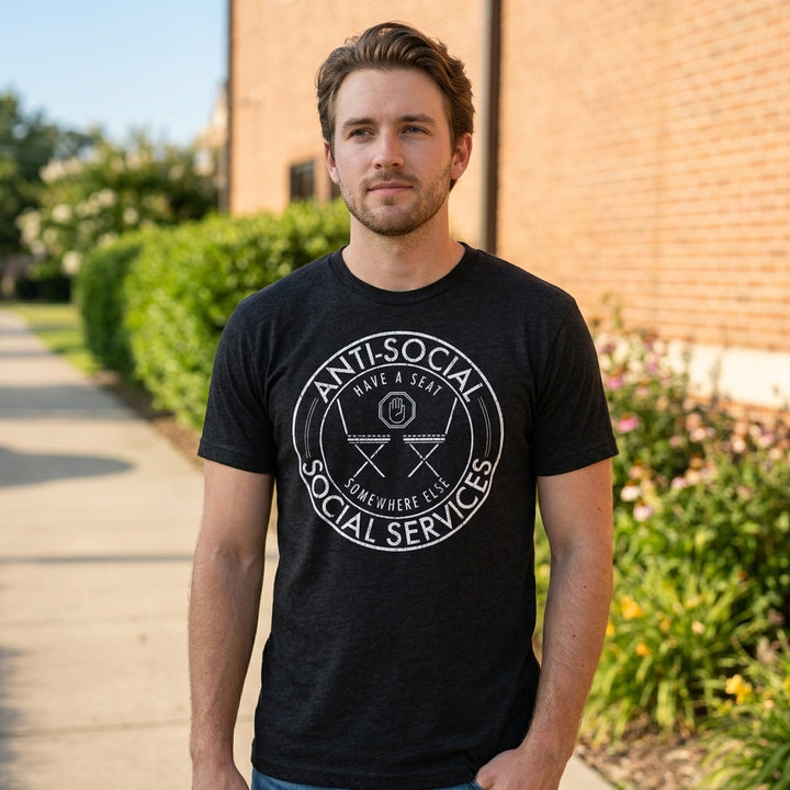 Anti Social Social Services Men's T Shirt