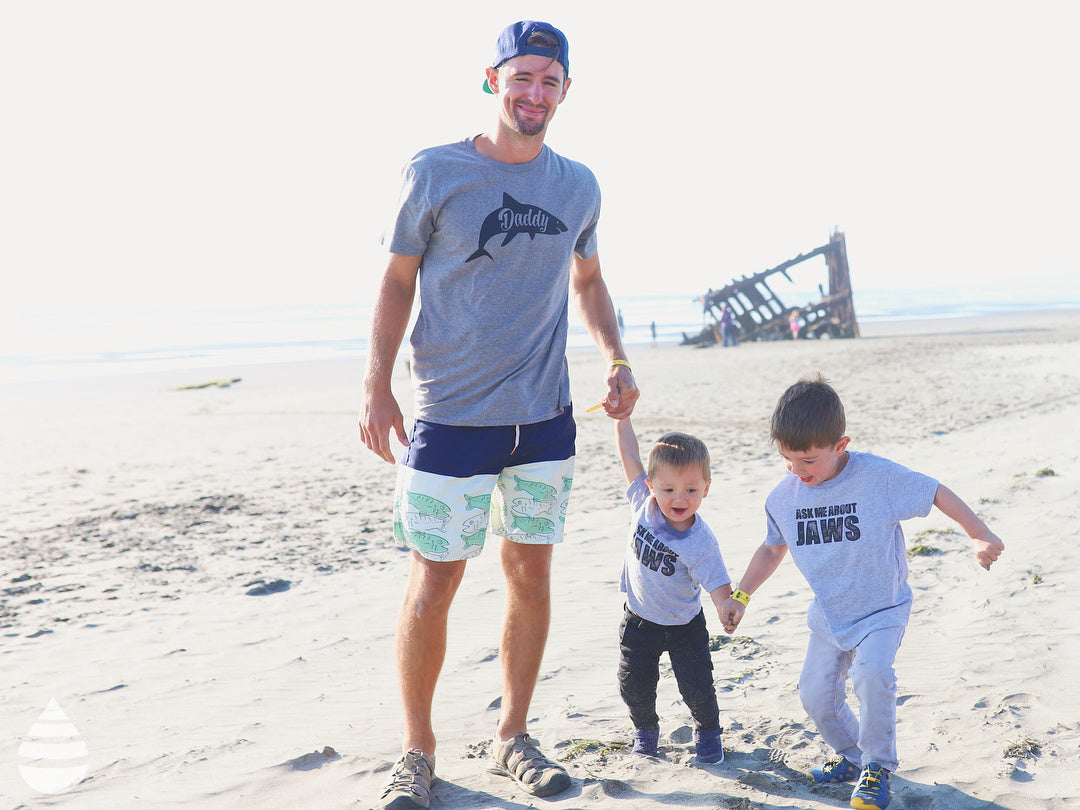 Ask Me About JAWS Flip Toddler T Shirt