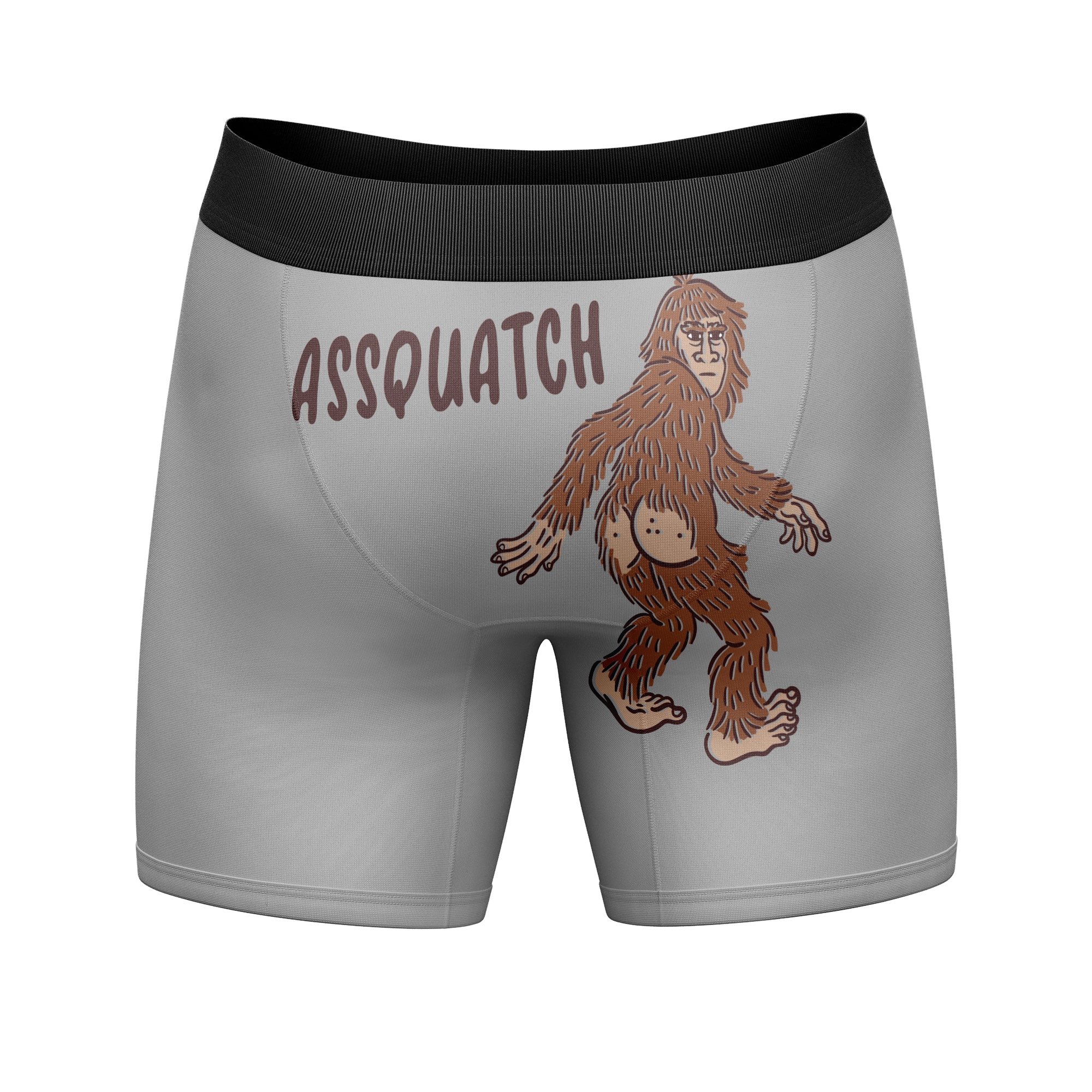 Funny Grey Assquatch Nerdy Father's Day Sarcastic 0 Tee