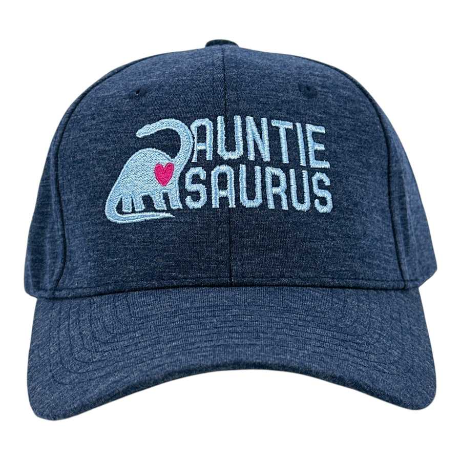 Funny Heather Navy - Auntiesaurus Auntiesaurus Nerdy Aunt dinosaur Tee