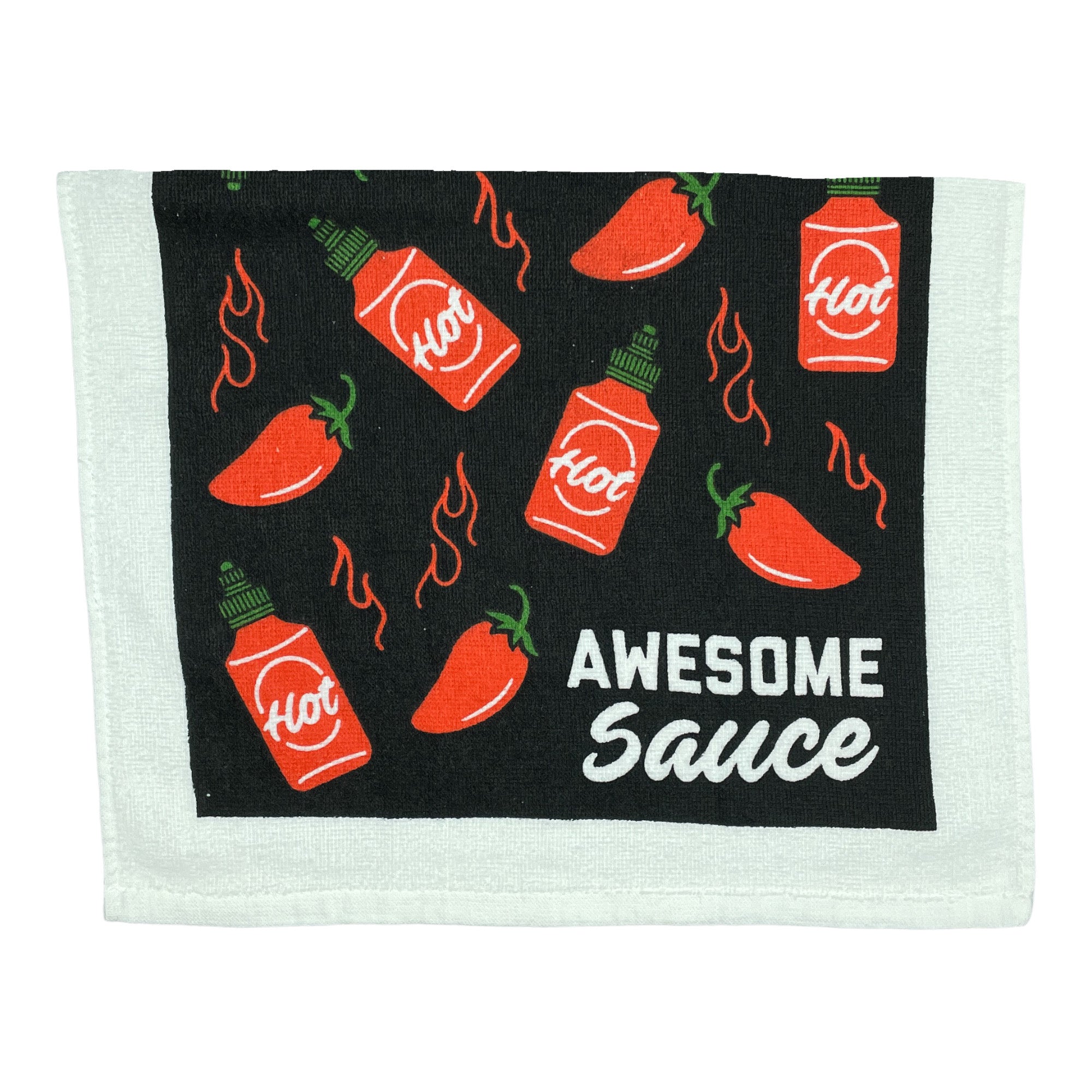 Funny Awesome Sauce Food Tea Towels Nerdy Food Tee
