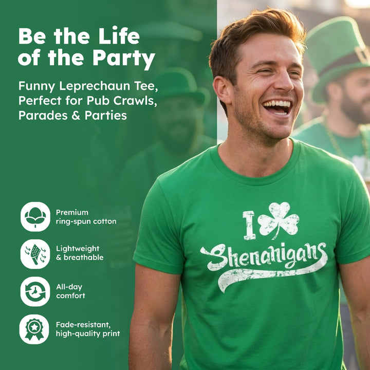 I Clover Shenanigans Men's T Shirt