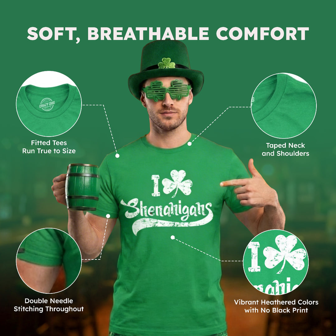 I Clover Shenanigans Men's T Shirt